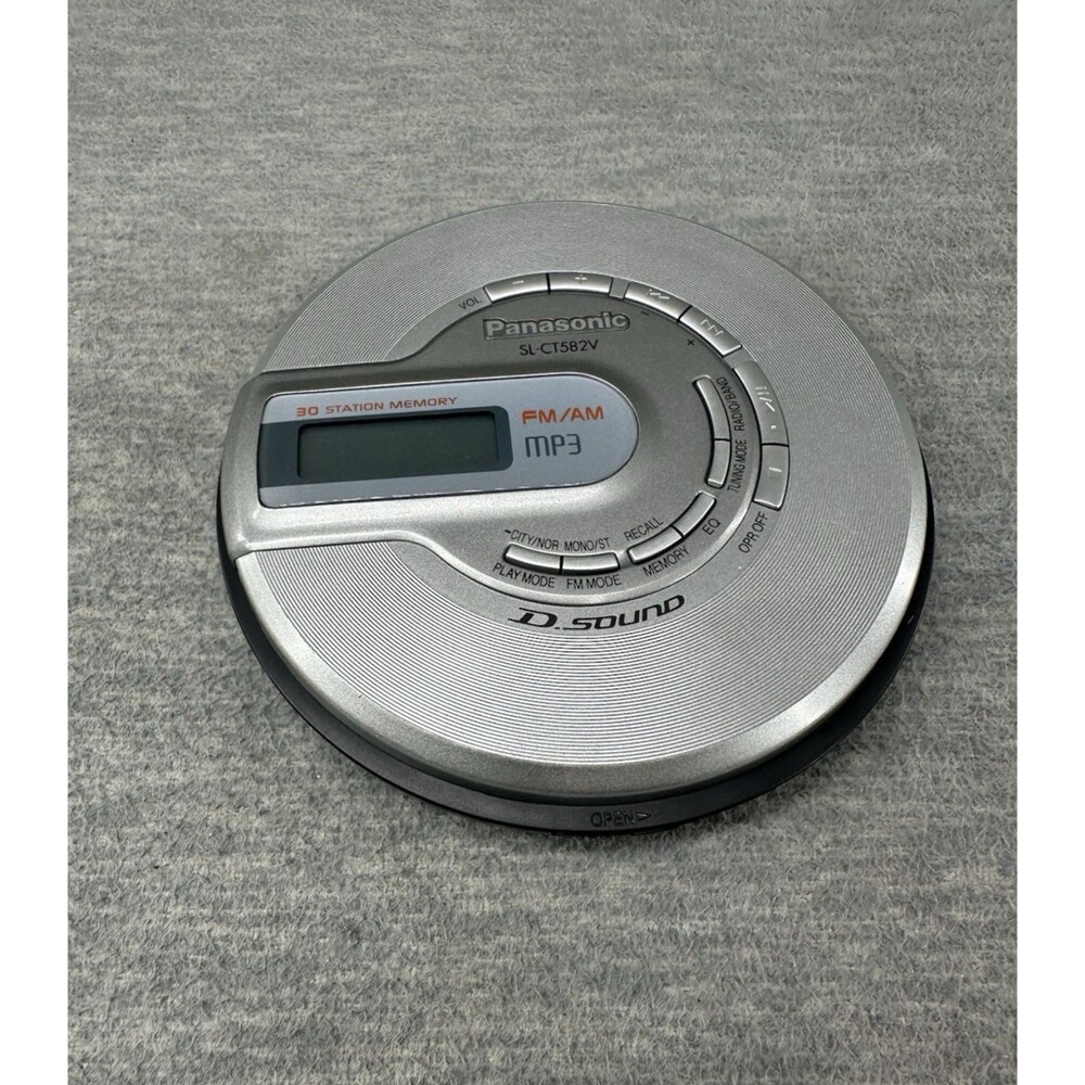 PANASONIC SL-CT582V - Portable CD Player MP3 FM/AM   EL